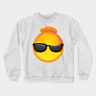 Cool Bun Emoji Crewneck Sweatshirt